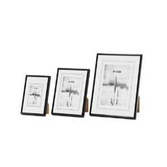 Can Can Ramme 10x13 Sort Stilren aluminiumsramme med tynn list